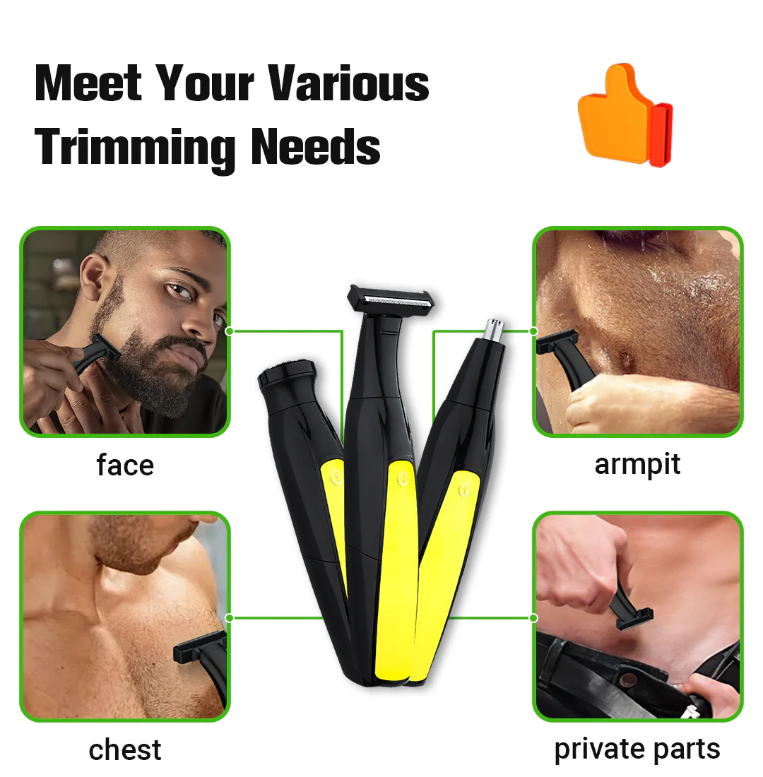 🔥2025 Hot Sale🔥Wet & Dry Multifunction Electric Shaver