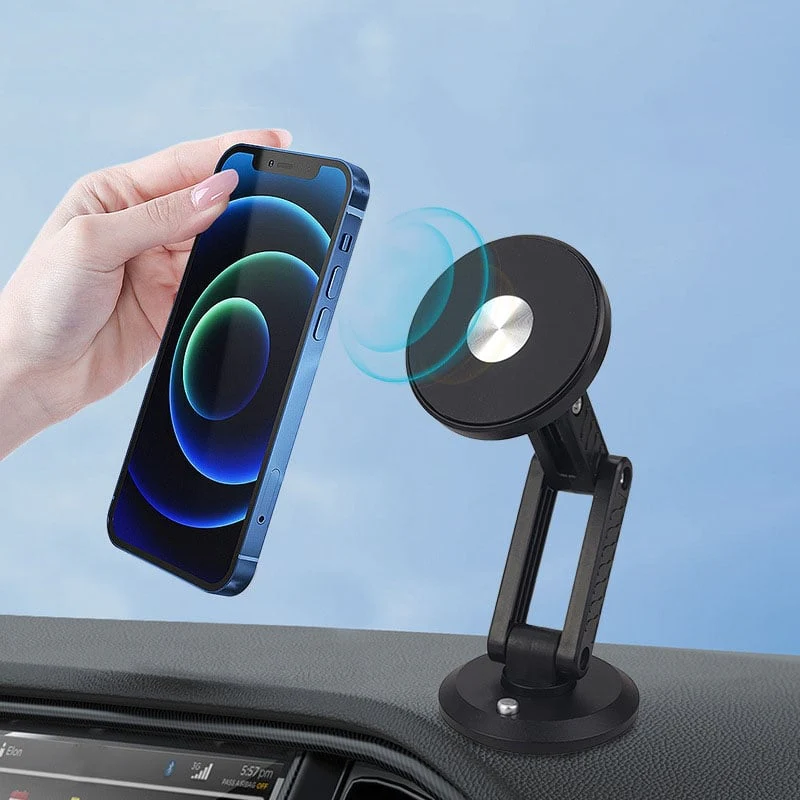 Double Suction Cup Wireless Charging Phone Holder