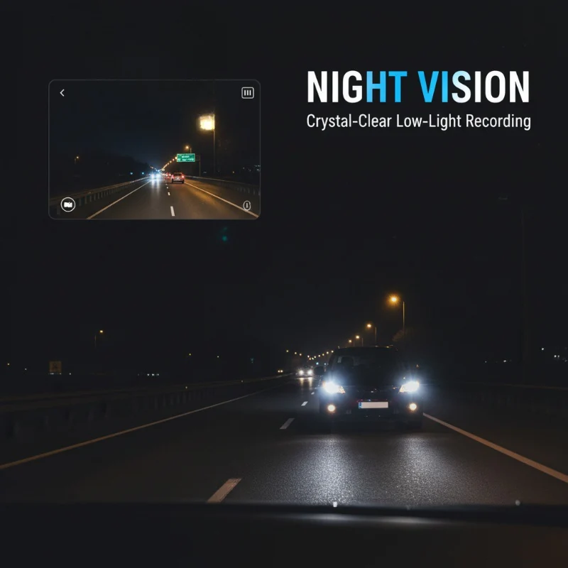 🔥Christmas Limited-Time Offer: 55% OFF!!!🔥1080P HD Dash Cam with Wi-Fi & Night Vision