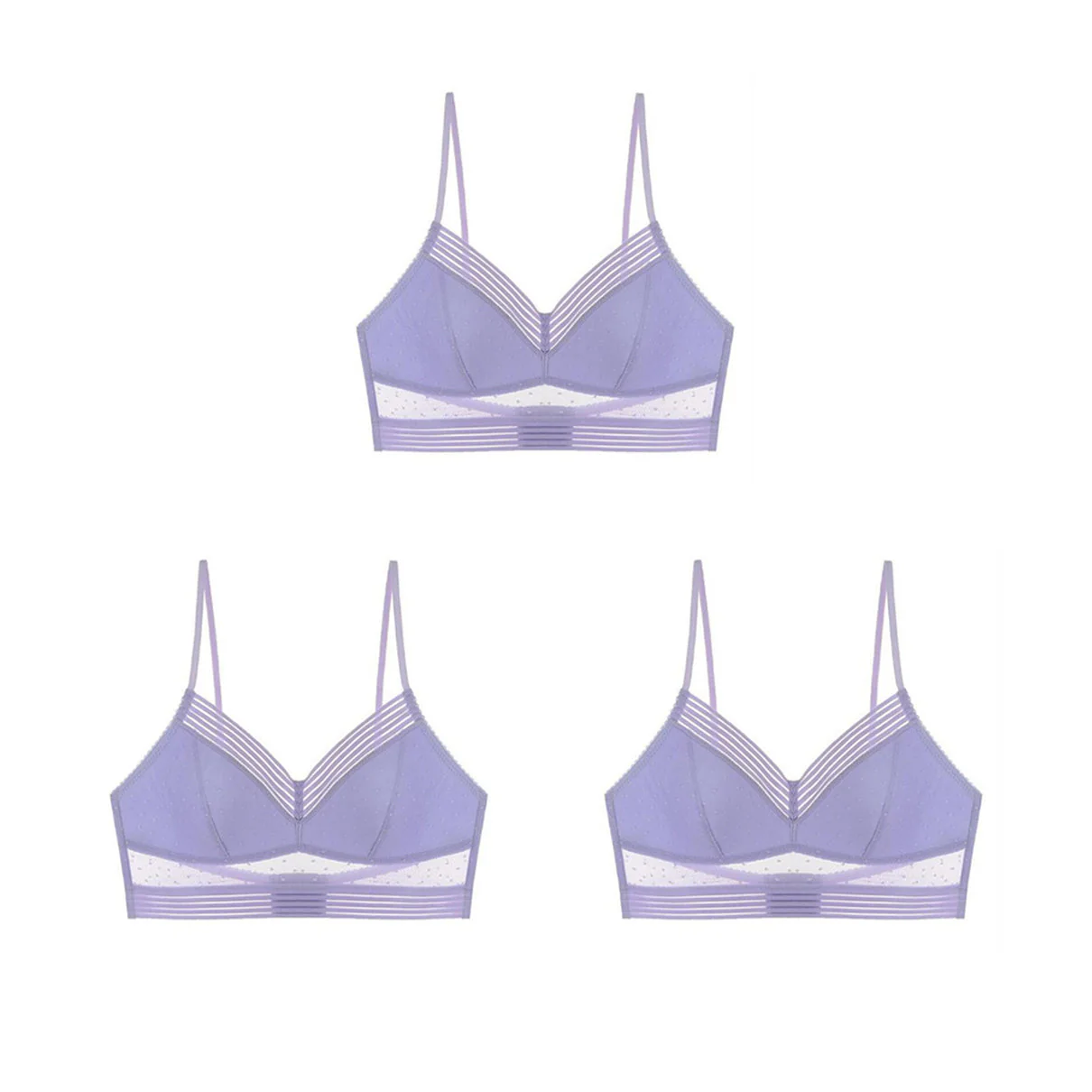 💞BUY 1 GET 3 PCS!!💞Low Back Wireless Lifting Lace Bra
