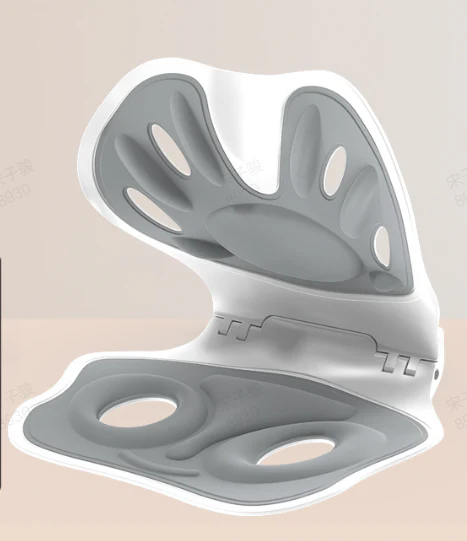 💯Ergonomic back and lumbar support cushion in memory foam for chair