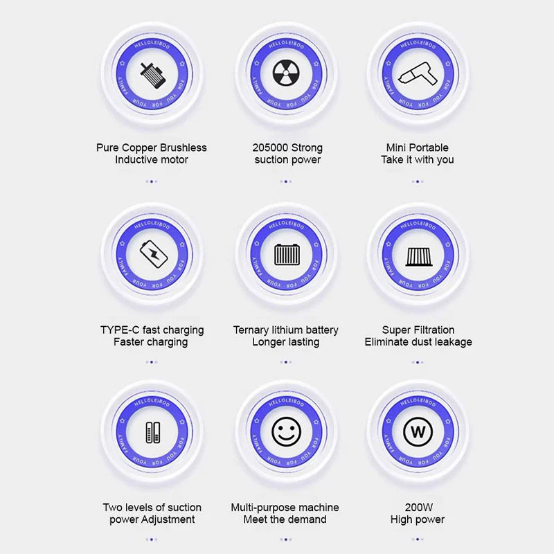 🏆All-in-one cordless blower, vacuum and inflator for home and car👑