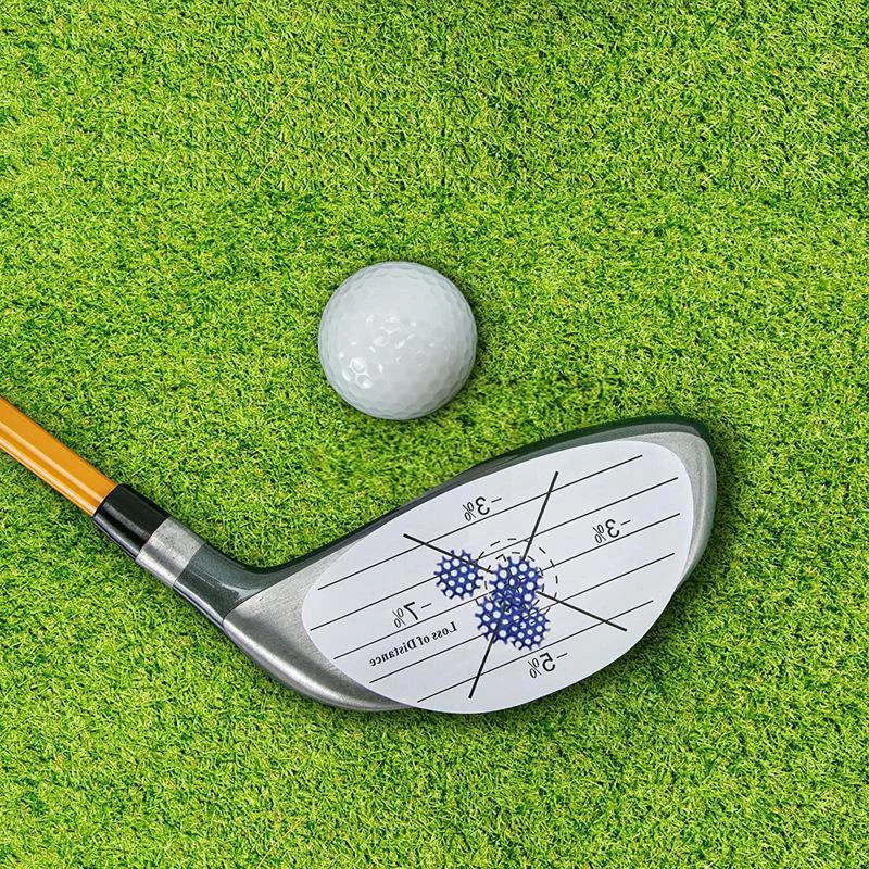 Self-Teaching Golf Impact Tape Set for Woods & Irons