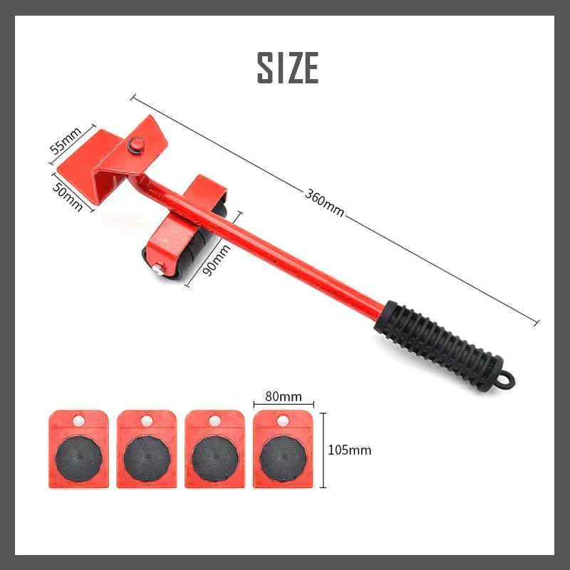 🔥2025 SALES HIT🔥 Hot Sale of Furniture Lifting Guide to Roller Movement Tools for Heavy Furniture - Buy 2 Free Shipping