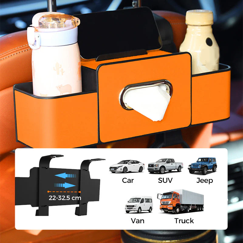 🎁Last day to get 50% off✨Multifunctional & Waterproof Car Back Seat Organizer