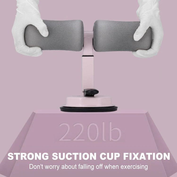 Asistente para abdominales con ventosa