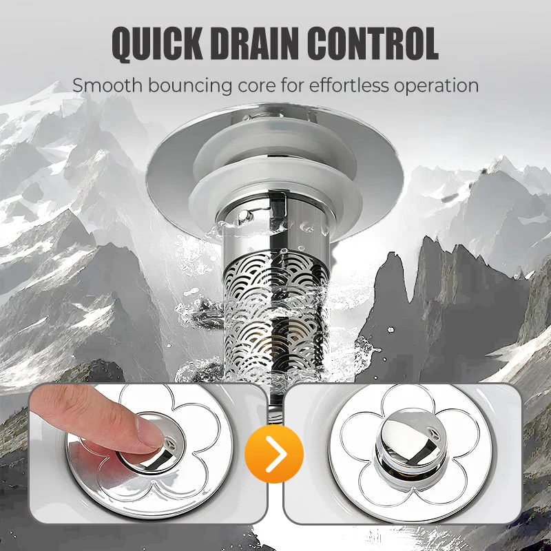 Universal Pop Up Sink Drain Stopper