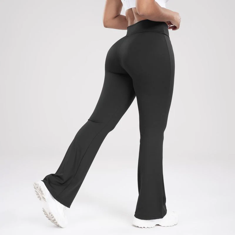 Women's High Stretch High Waist Flared Pants