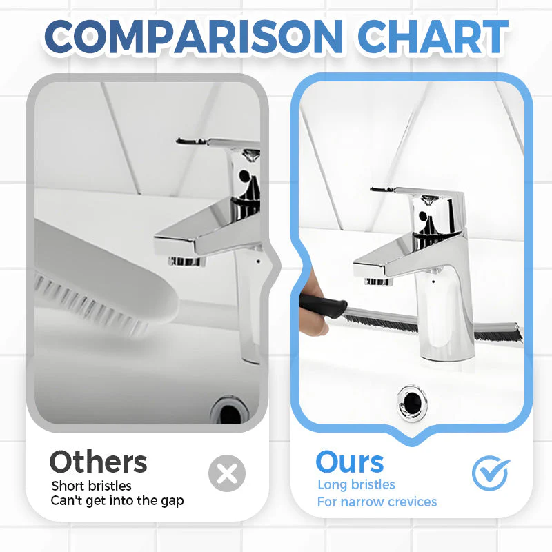 Multifunction Hard Bristle Crevice Cleaning Brush