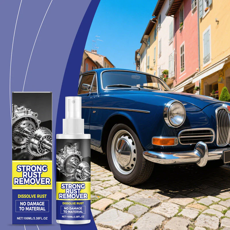 💫Buy 2 Get 1 Free💫All-in-One Powerful Rust Remover Spray For Cars – Works on Bumpers, Exhausts & Trim, Effortless Rust Removal in Minutes