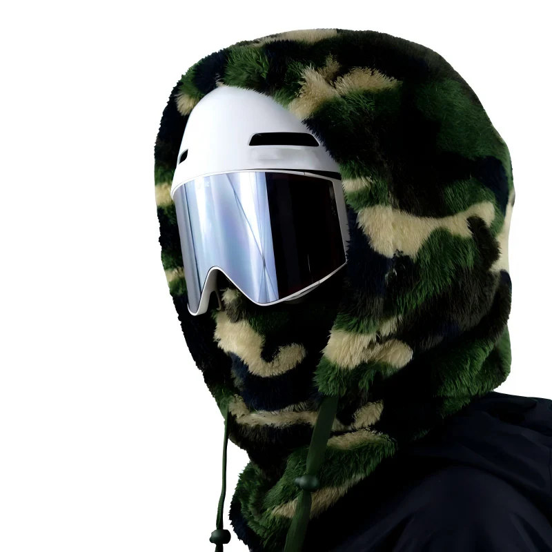 3-In-1 Unique Pattern Winter Thermal Hood