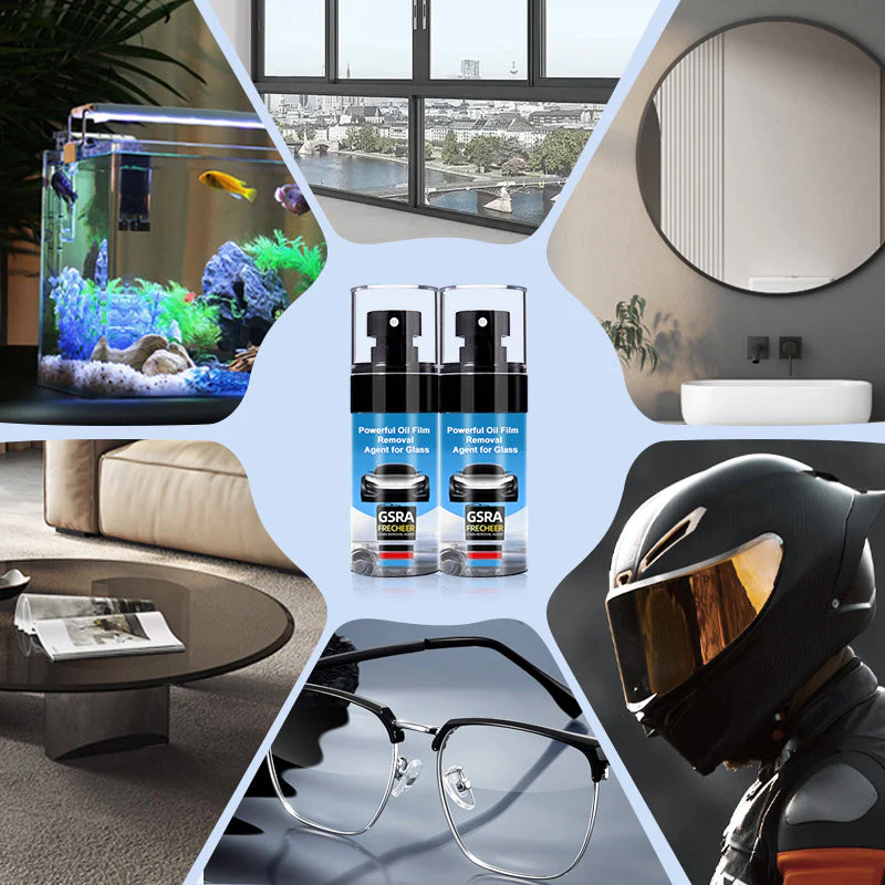Powerful Oil Film Removal Agent for Glass