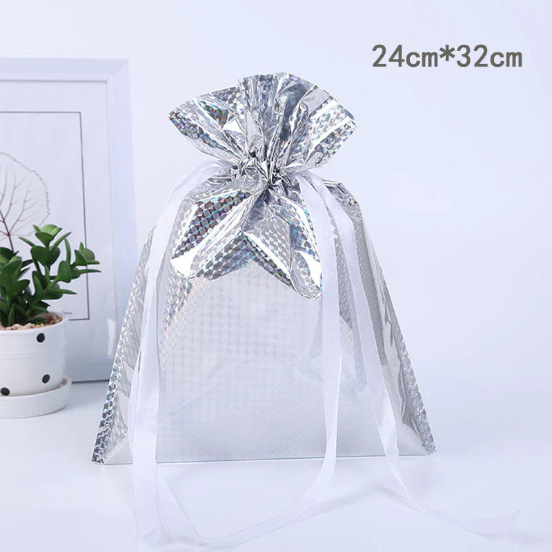 🎅Christmas Sales🎄Drawstring Christmas Gift Bags (Biodegradable)