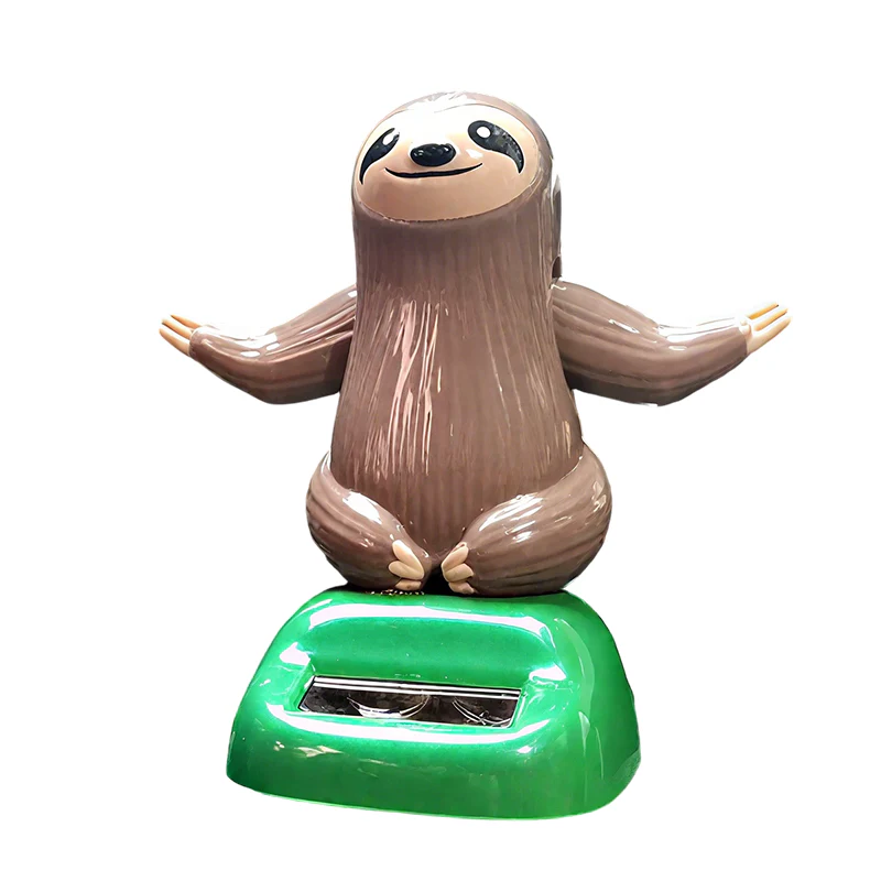 Solar-Powered Car Dashboard Toys