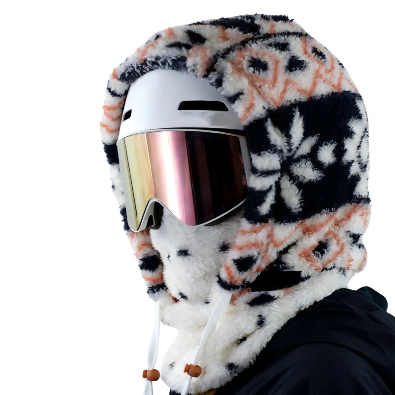 3-In-1 Unique Pattern Winter Thermal Hood