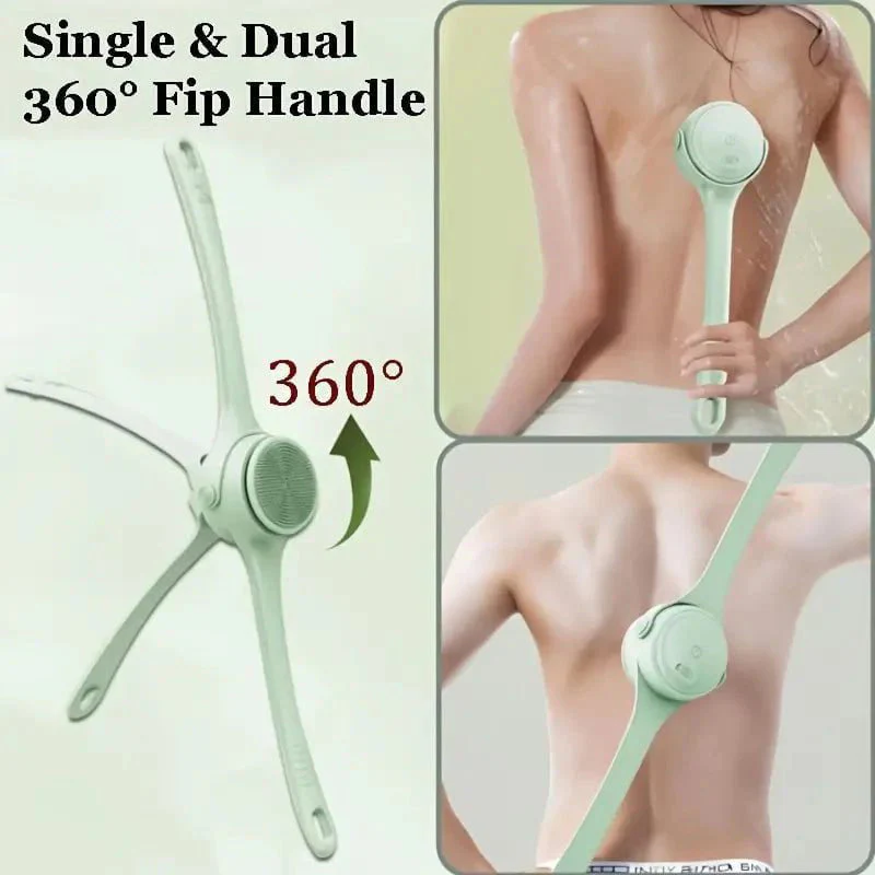Electric Long Handle Exfoliating Bath Brush