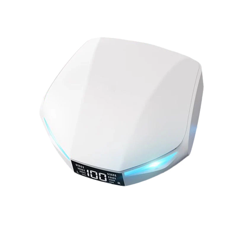 Low-Latency Wireless Earbuds with LED Display