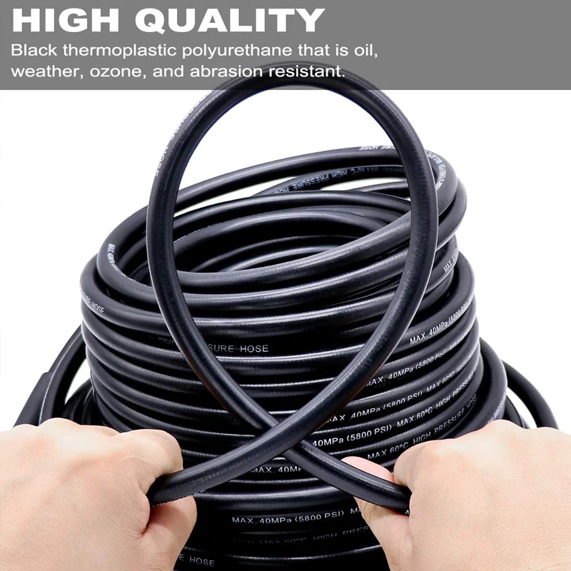 💦 69% OFF INSTANT! 🚿 5800PSI Sewer Jetter Kit - High-Pressure Nozzle & Hose for Clogged Drains/Pipes, Compatible with Most Pressure Washers 🔧📦