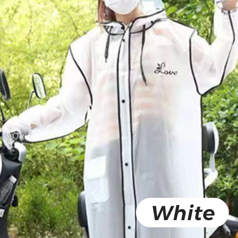 ⏳Time-limited Special⏰Reusable Hooded Raincoat with Mask for Adults🛡️