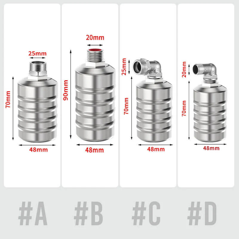 🥰2025 New Hot Sale - 50% OFF✨304 Stainless Steel Fully Automatic Water Level Control Float Valve