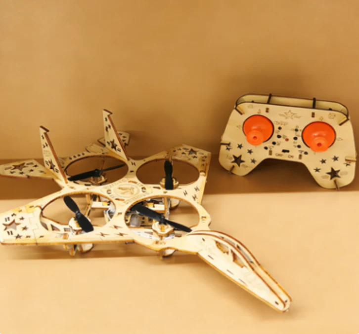 Kids DIY Wooden Drone Building Kit