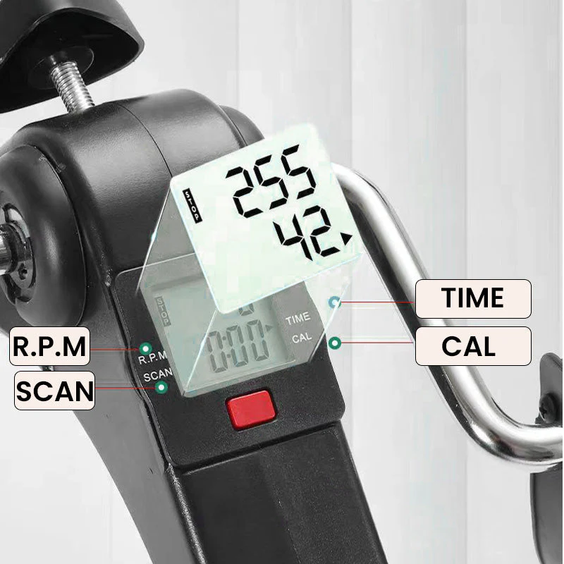 Mini Folding Pedal Exerciser for Under Desk Use