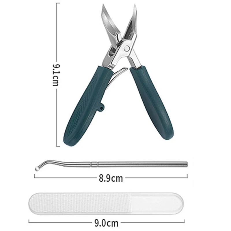 ⏳ Limited time 50% discount💥 von Podologist Recommended nail clipper - ergonomic, angled design for toenails and ingrown nails