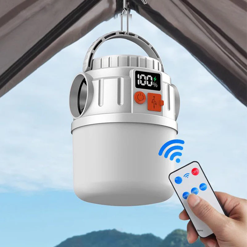 Solar Digital Display Dual Light Source Outdoor Light