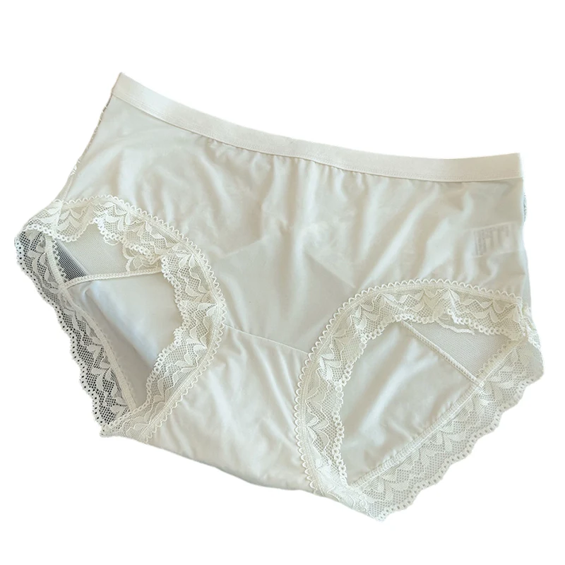 🩲 60% OFF NOW! ✨ Women's Soft Lace Mid-Rise Panty - Breathable & Stretchy Comfort for Daily Wear, Elegant Design with No Visible Panty Lines 🌸📦