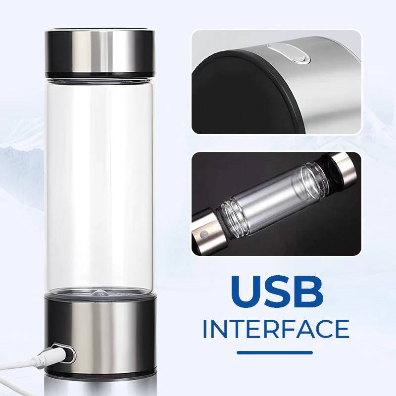 Hydrogen Wellness Bottle 💧 | Pure, Energized Water Anywhere 🌟