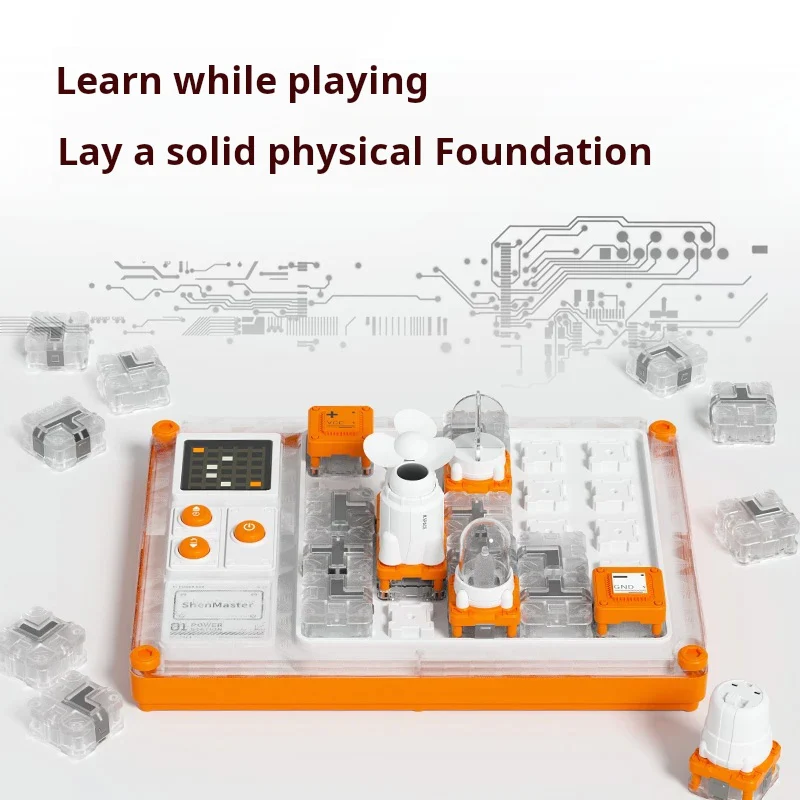 🎄Special Christmas Offer🎄Science experiment educational thinking toy: circuit maze 🎁High-end boy gifts for primary school students aged 6-12 years old