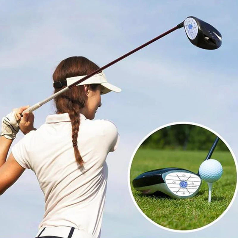 Self-Teaching Golf Impact Tape Set for Woods & Irons