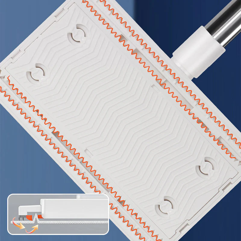 Disposable Dust Mop with 4 Reusable Cloths