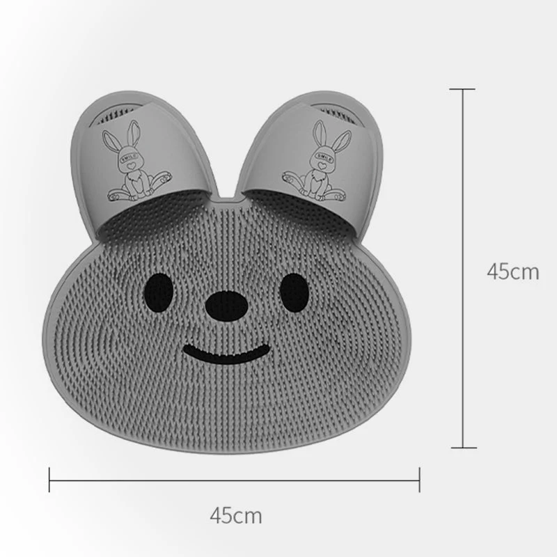🐰Foot massage to help the whole body blood circulation 🦵Multi-Functional Silicone Massage Mat