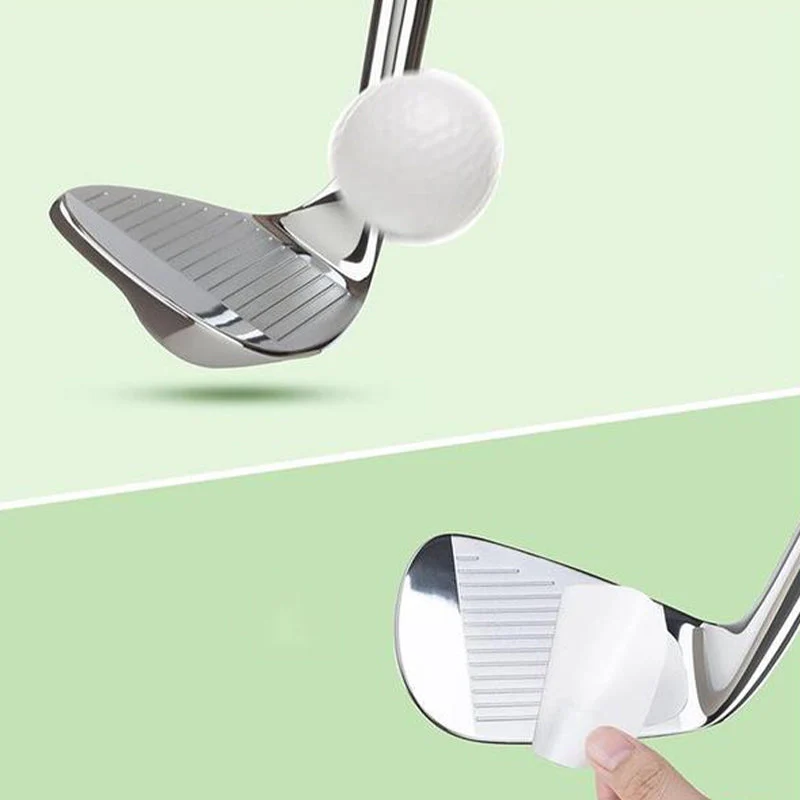 Self-Teaching Golf Impact Tape Set for Woods & Irons