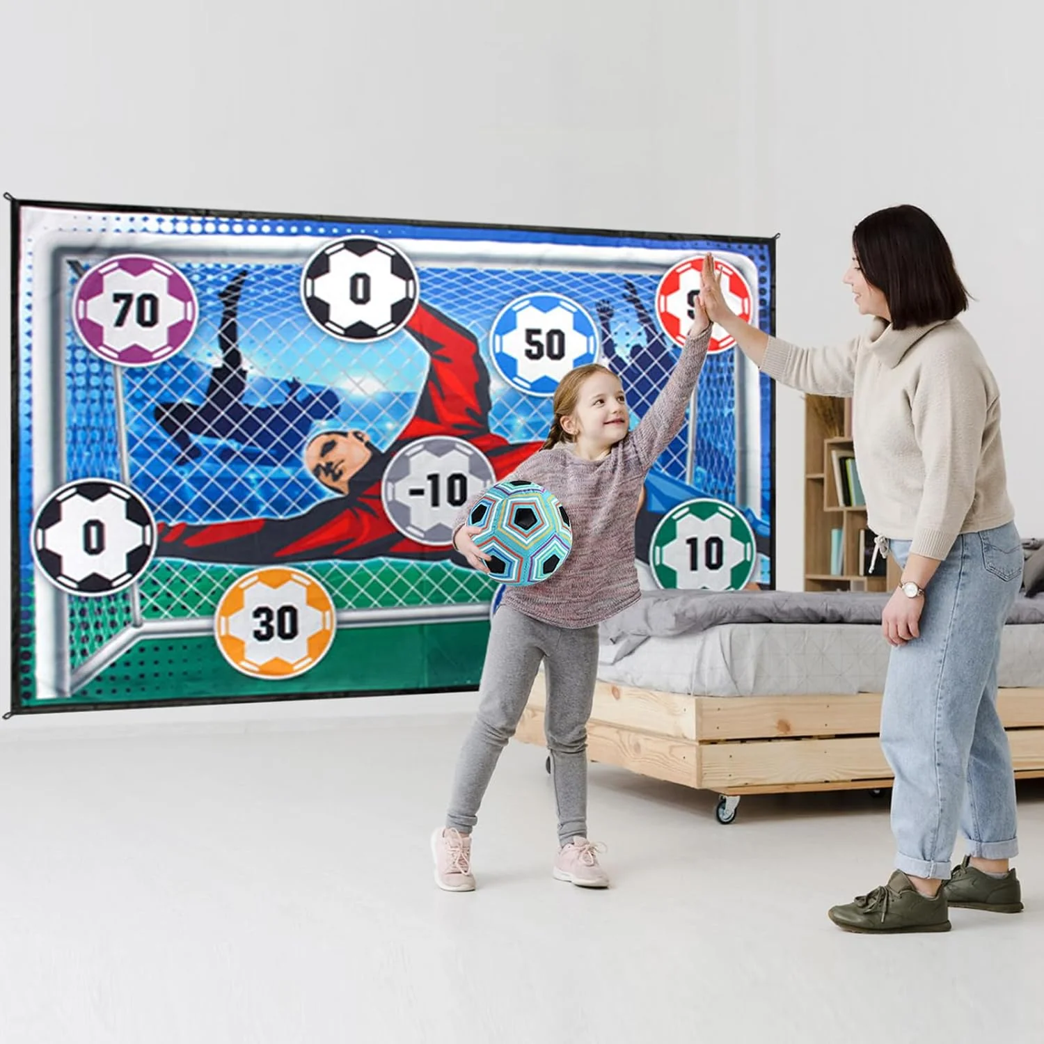 📢📢 50 %  OFF !! ✨Soccer Ball Game Set for Kids