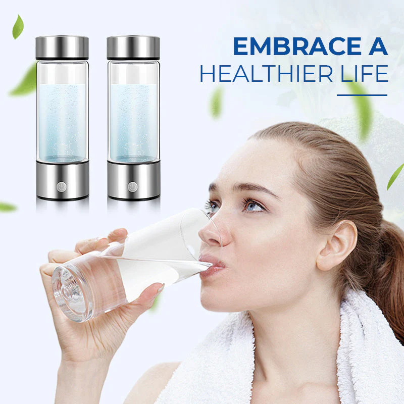 Hydrogen Wellness Bottle 💧 | Pure, Energized Water Anywhere 🌟