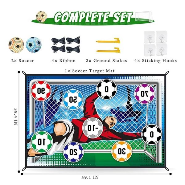 📢📢 50 %  OFF !! ✨Soccer Ball Game Set for Kids