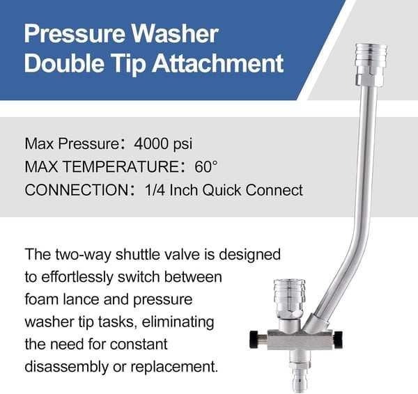 Hot sale🔥Multi-function foam high-pressure water gun