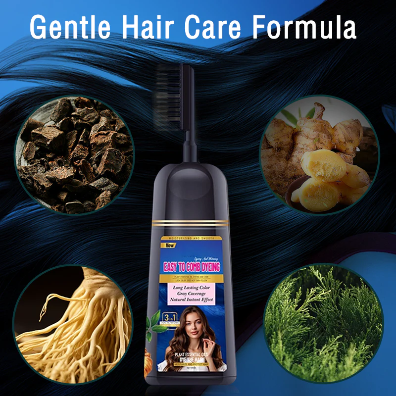 3-in-1 Hair Dye with Comb