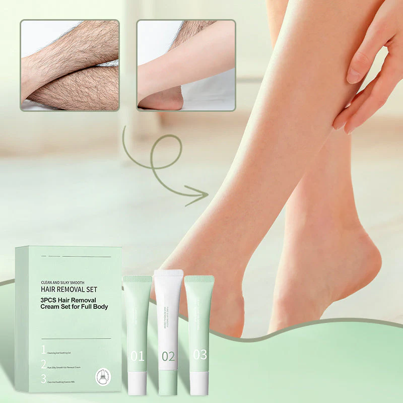 3PCS Hair Removal Cream Set for Full Body
