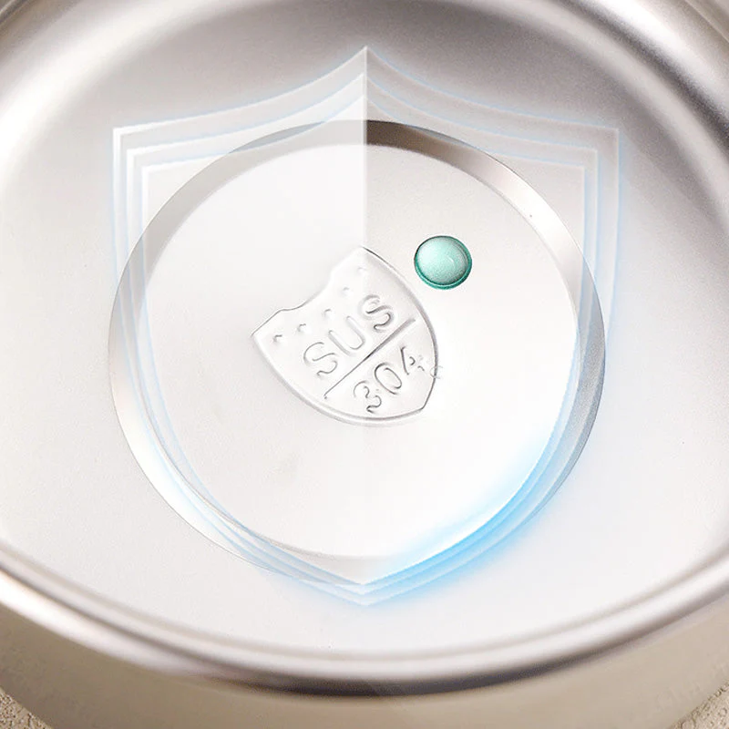 Kitchen form in stainless steel for meatballs