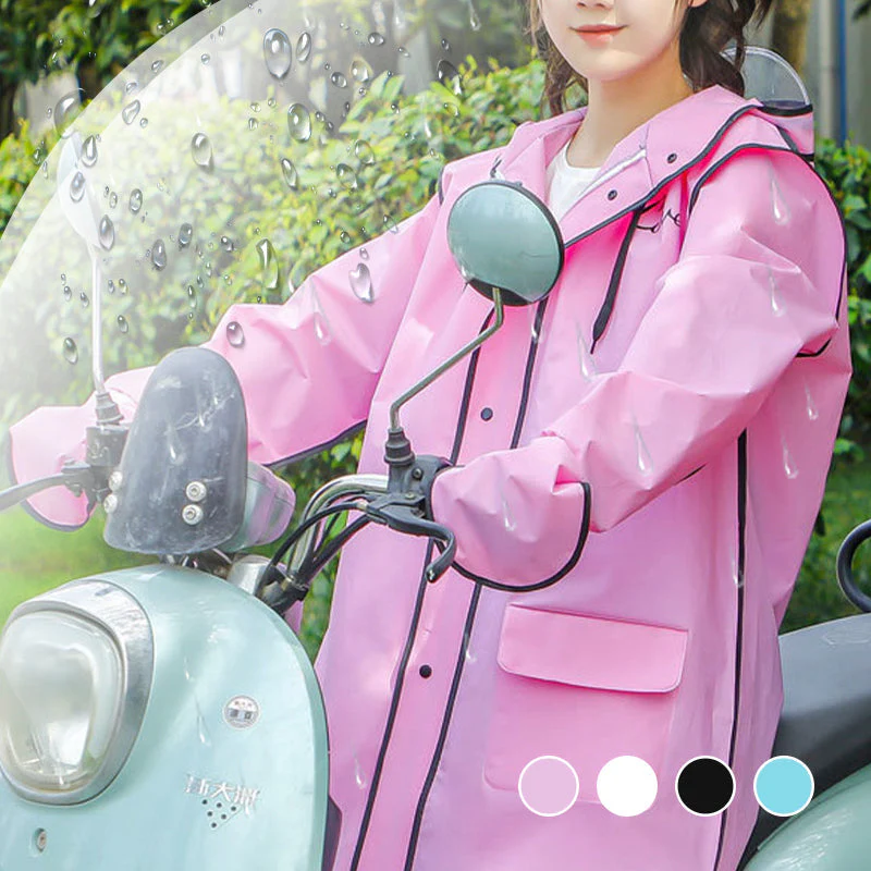 ⏳Time-limited Special⏰Reusable Hooded Raincoat with Mask for Adults🛡️