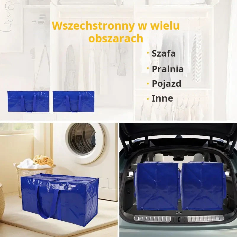 Multifunctional, durable XL storage and moving bag
