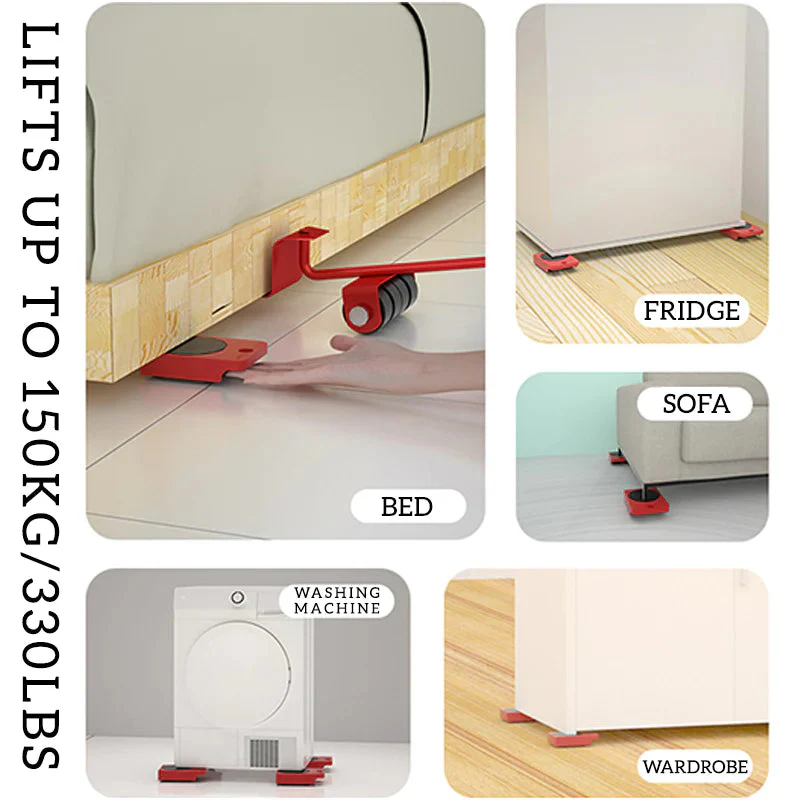 🔥2025 SALES HIT🔥 Hot Sale of Furniture Lifting Guide to Roller Movement Tools for Heavy Furniture - Buy 2 Free Shipping