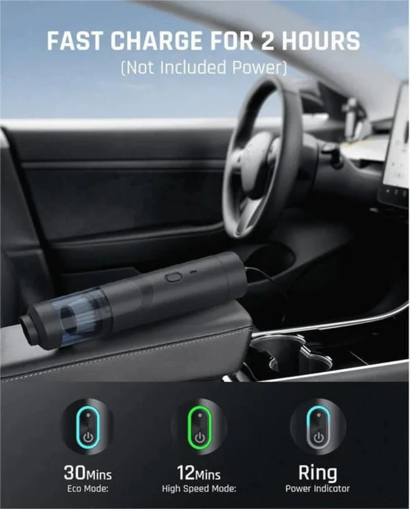 💥LAST DAY SALE 49% OFF💥Slim V8 Mate Cordless Car Vacuum High Power 13000Pa/30AW