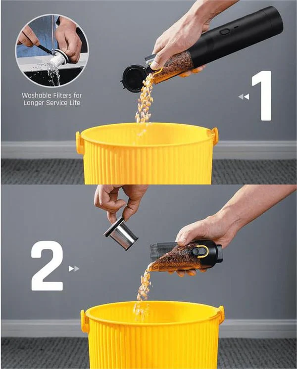 💥LAST DAY SALE 49% OFF💥Slim V8 Mate Cordless Car Vacuum High Power 13000Pa/30AW