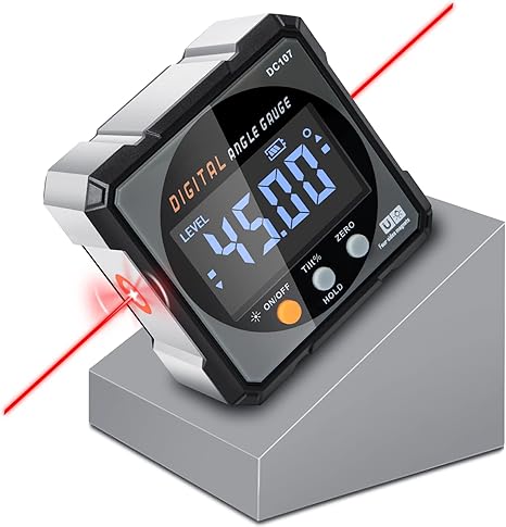 Pousbo® Mini LCD Digital Inclinometer Angle Gauge