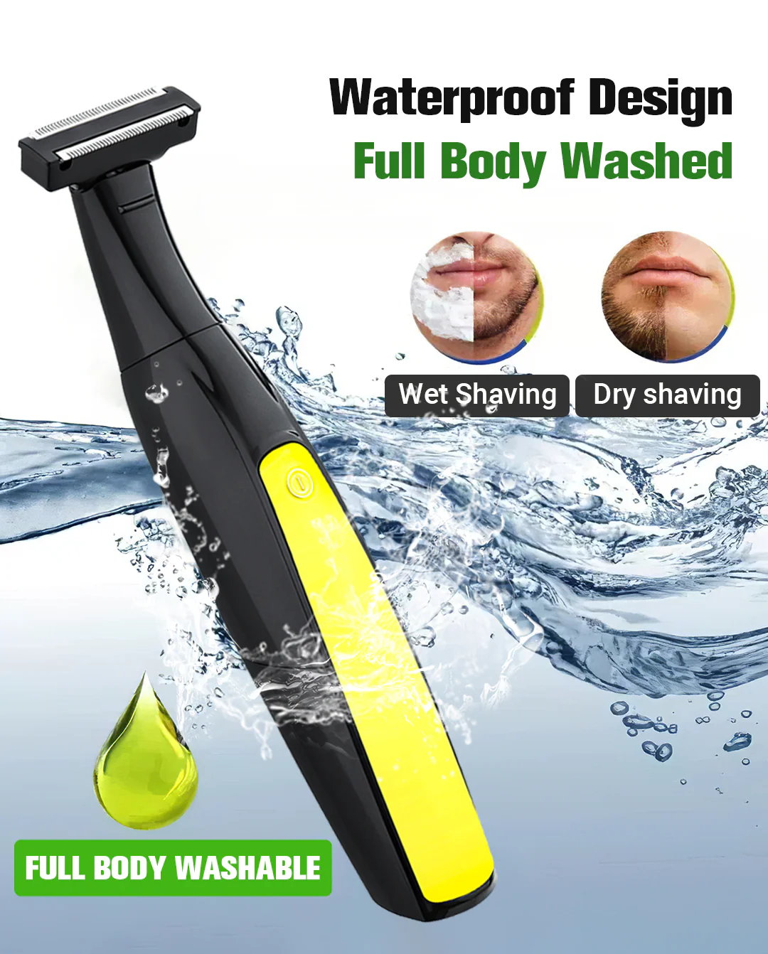 🔥2025 Hot Sale🔥Wet & Dry Multifunction Electric Shaver