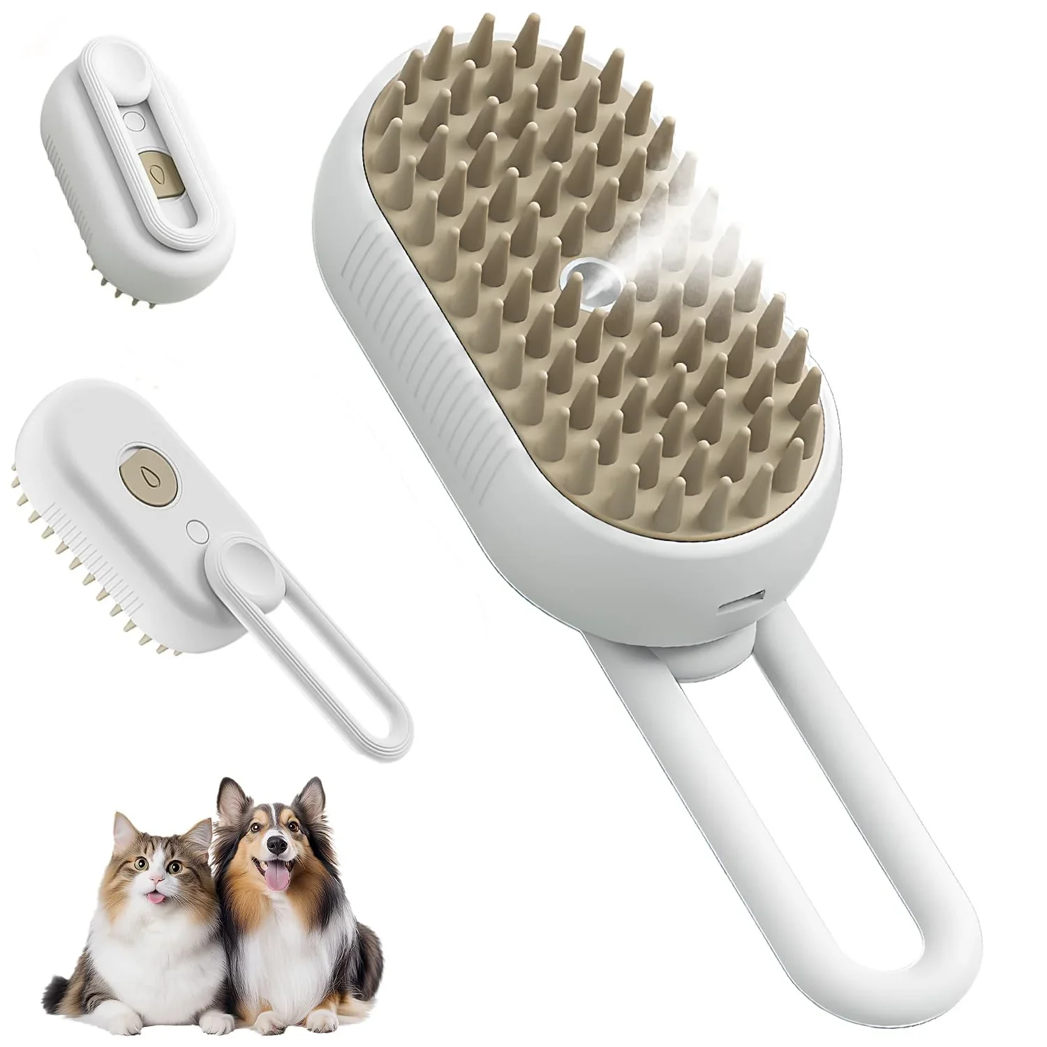 Hot Sale🎁🔥✨3 in 1 pet steam brush